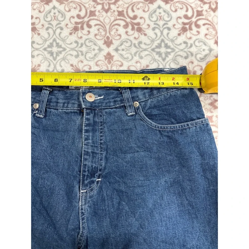 Breaker Jeans Vintage Denim Capris Medium Wash High Rise Cropped Pants Size 9/10 - Picture 6 of 13